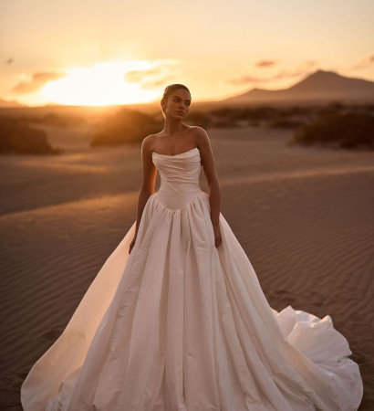 wedding dress front