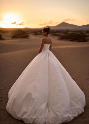 wedding dress back