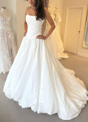 wedding dress k front
