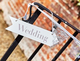 Wedding sign