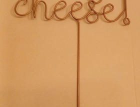 Cheese tower wedding cake topper (1)