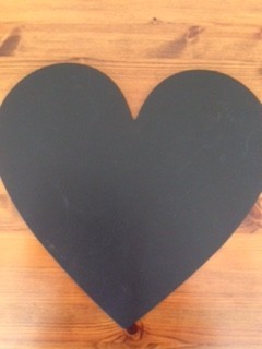 Heart Chalk Board