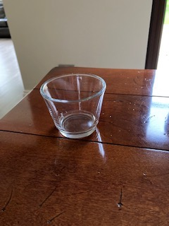 glass tealight holder